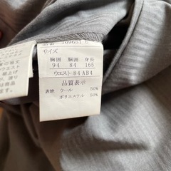 夏用のスーツ上下セット→値下げしました。の画像