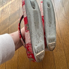 和装小物　草履とバッグのセットの画像