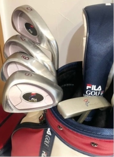 ただ今値下げ中?レディースゴルフクラブセット ⛳️?️‍♀️  ☆FILA☆Callawayグローブ両手用オマケ☆?初心者向け ⛳️練