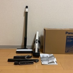 【説明書・箱付】パナソニック　コードレス掃除機