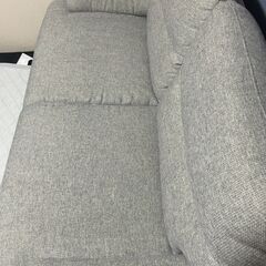 【美品】ニトリ 3人用布張りソファ