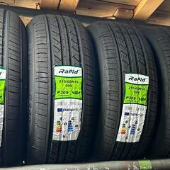 🌞215/60R16⭐工賃込み！新品未使用！エスティマ、マークX、オデッセイ、ヴェゼル、CX-3、MPV、フォレスター等に！Rapid製サマータイヤ入荷しました🌞