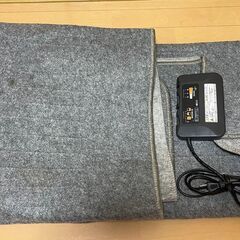 【無料】電気カーペット ホットカーペット 3畳＋2畳 2点セット グレーの画像