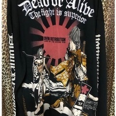 ⭐︎値下げ⭐︎《和柄》抜刀娘長袖Tシャツの画像