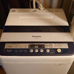 🔥引き取り先決定しました🔥パナソニック 洗濯機 7キロ 差し上げます。