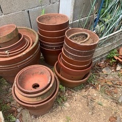 取引完了です。　植木鉢
