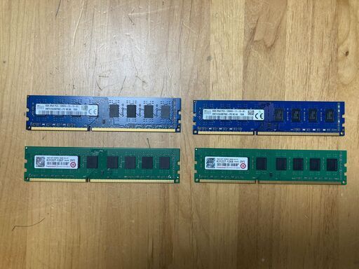 ジャンク 中古 DDR3-PC3-12800 8GBx4枚