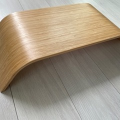 IKEA - SIGFINN シグフィン モニタースタンド 高さ固定式 , 竹突き板 , 長さ: 53 cmの画像