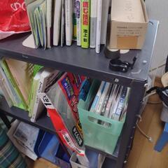決定！綺麗なスチール棚と、螺鈿時計のセット1200円