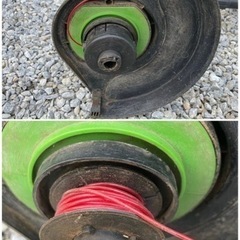 充電式草刈機 草刈職人PRO IFD-067 ナイロン刃 中古 動作確認済 充電器・バッテリー無しの画像