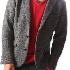 oxford テーラードジャケット メンズ ニットの画像