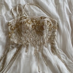 フランス製ウェディングドレスの画像