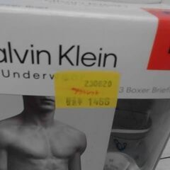 1113592　CalvinKleinカルバンクラインボクサーパンツ3Pの画像