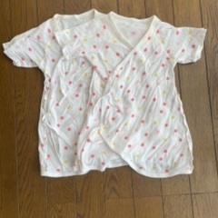新生児　肌着　双子　短肌着　コンビ肌着　各10枚の画像
