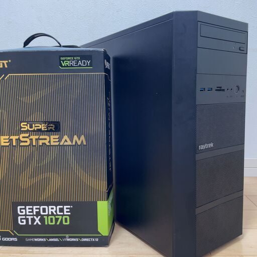 ゲーミングPC i7-7700 GTX1070 新品SSD