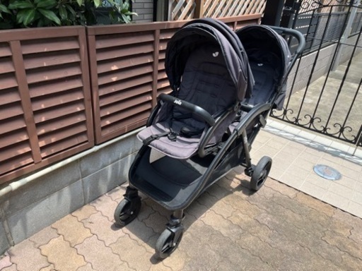 【中古】joie 二人乗りベビーカー