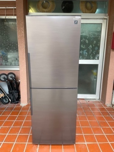 【緊急値下げしました】シャープ SHARP 冷蔵庫 SJ-PD28H-T プラズマクラスター(幅56.0cm、奥行66.5cm) 22年製 280L 右開き 2ドア brown(アコールブラウン) No2434