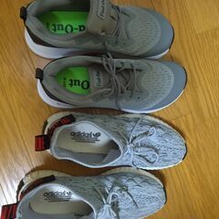 28cmだけどやや小さいスニーカー群の画像