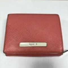 ２つ折り財布　アニエスb