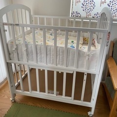 60x90 ミニサイズ ベビーベッド ベビー布団　ベッドバンパー