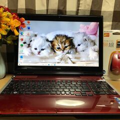 彡Ａランク美品・超高速i7第3・新品高速SSD240GB・Webｶﾒﾗ内蔵・ＮＥＣｸﾘｽﾀﾙﾚｯﾄﾞ・Win11・Win10選択可・Office2021付/15.6ｲﾝﾁ/ﾒﾓﾘ8GB/無線/DVD・CD再生ソフト付　No.2306028