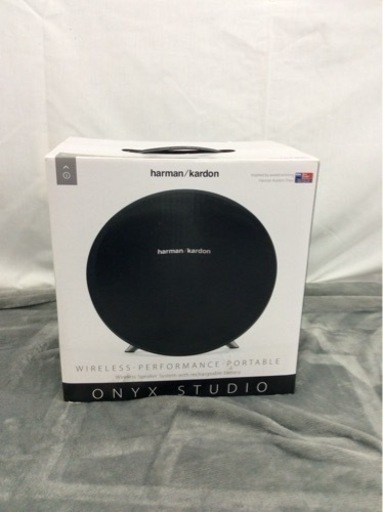 【未開封】Harman Kardonハーマン カードン Onyx Studio Wireless Bluetooth Speaker ワイヤレススピーカー no.1676