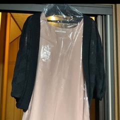 ラボラトリーワーク ドレス 結婚式 二次会 パーティ 新品 カーディガン付きの画像