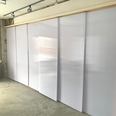 建材】ポリカーボネート板 ポリカツイン 乳半 WPC301U 6枚