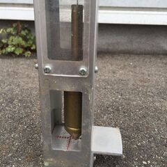 ○風防さげふり 三共技研 糸掛式 2段式6～10尺 大工道具 DIY 大工 測量用品 中古品(NF230628)432-882Wの画像