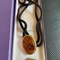 本龍甲張　 本鼈甲　ネックレス 本龍甲張 本鼈甲 ネックレス