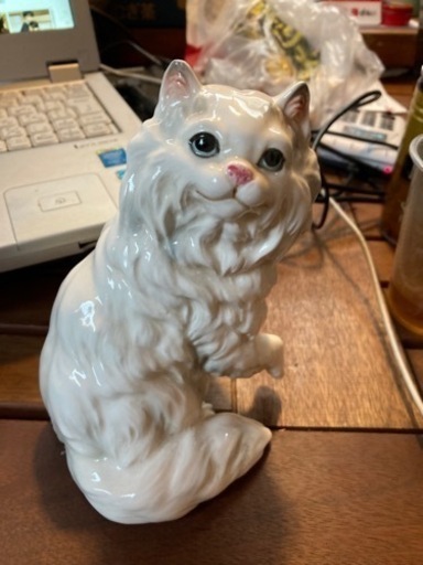 ペルシャ猫　加藤工芸　新古品