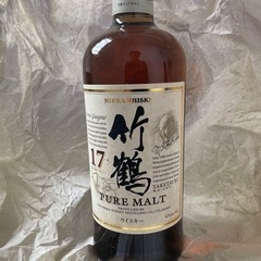 竹鶴17年ピュアモルト 未開封（目減りなし）