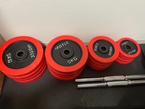 【定価:23650円】アイロテック ダンベル30kg×2