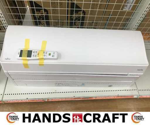 富士通 AS-M40F2 エアコン 2017年製 11～17畳 200V 中古品 6ヶ月保証 室外機有 【ハンズクラフト宜野湾店】