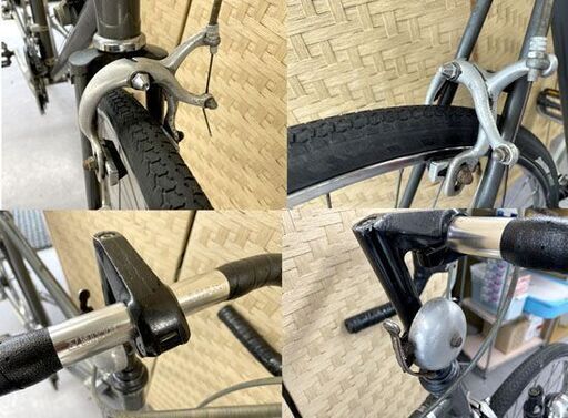 MARUISHI ROADACE 27インチ SHIMANO POSITRON 3×6 クロモリ 丸石サイクル 自転車 ロードエース 
