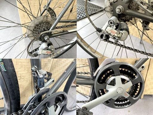 MARUISHI ROADACE 27インチ SHIMANO POSITRON 3×6 クロモリ 丸石