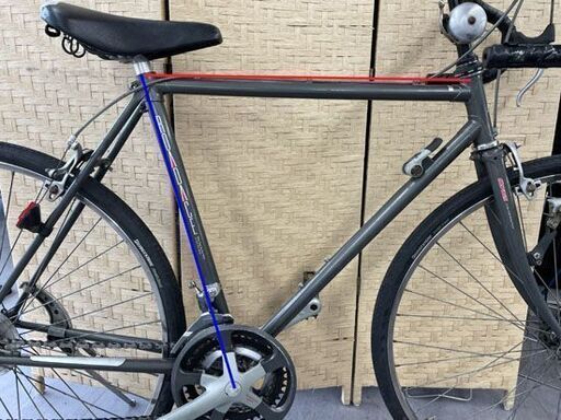 MARUISHI ROADACE 27インチ SHIMANO POSITRON 3×6 クロモリ 丸石