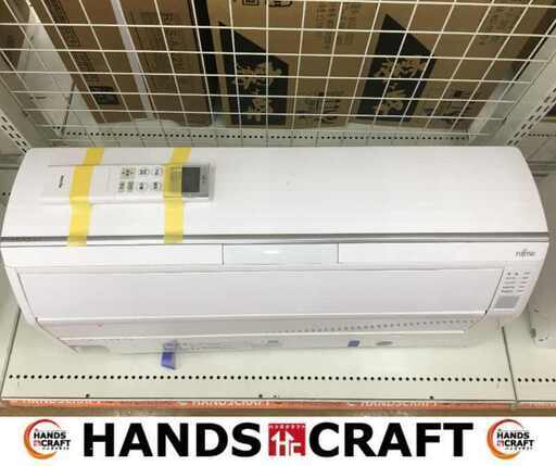 富士通 AS-408C2E6 エアコン 2019年製 中古品 11～17畳 200V 6ヶ月保証 室外機有 【ハンズクラフト宜野湾店】