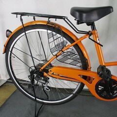 C871☆限定特価☆ 中古自転車 【26インチオレンジママチャリ6段