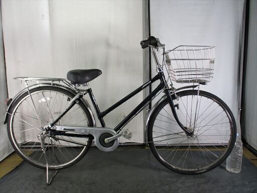 C872　限定特価　整備済み★ブリヂストン　キャスロング★ 中古自転車 【26インチ　ベルト　黒 】