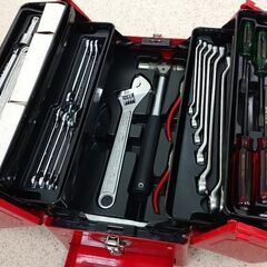 中古品 KTC 12.7sqラチェット入り 工具セット 廃盤品