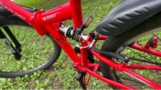 決まりました‼️折りたたみ自転車 決まりました)マウンテンバイク 26インチ 折り畳み自転車 6段変速