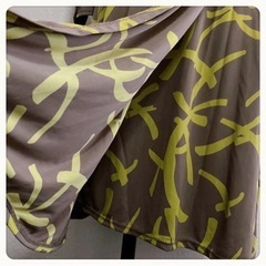 ꒰美品꒱2way カシュクール ワンピース ロングジャケット モカブラウン薄茶系の画像