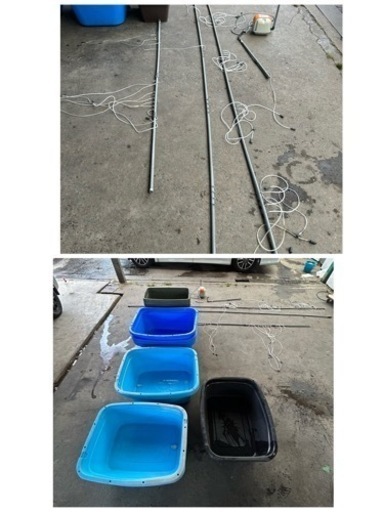 【お取引中】タライ　オケ　ブロワーポンプ