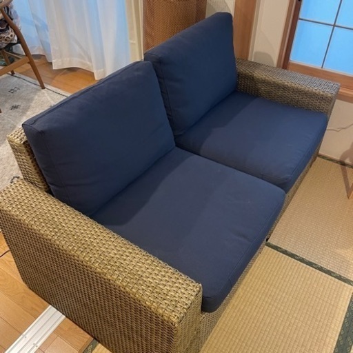 【IKEA】2人掛けモジュールソファ IKEA SOLLERON ソッレローン