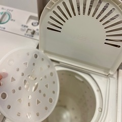中古 AQUA つけおき洗い3.5kg 2層式洗濯機の画像
