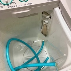 中古 AQUA つけおき洗い3.5kg 2層式洗濯機の画像