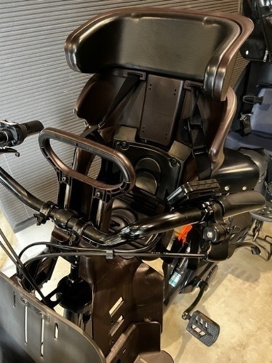 美品 自転車前チャイルドシートレインカバーセット