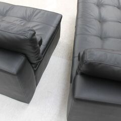 カウチソファー　本革※一部合皮ありの画像