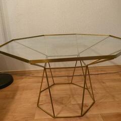 ZARA home ガラステーブル